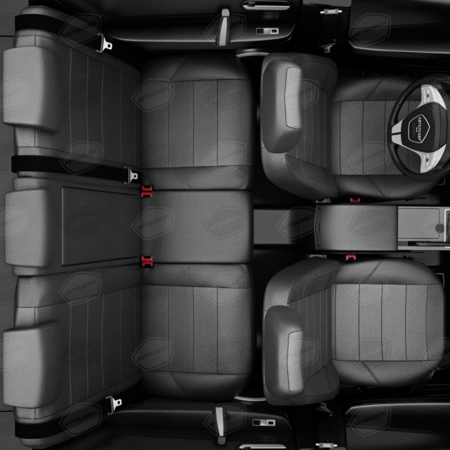 Чехлы в салон Hyundai Solaris / KIA Rio III "Классика" автолидер, экокожа,темно-серый Чехлы в салон Hyundai Solaris / KIA Rio III "Классика" автолидер, экокожа,темно-серый