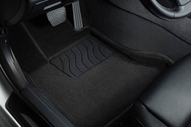 Коврики в салон для Toyota Hi "Lux" VII (Рестайлинг) "3D" ворс, черный Коврики в салон для Toyota Hi "Lux" VII (Рестайлинг) "3D" ворс, черный