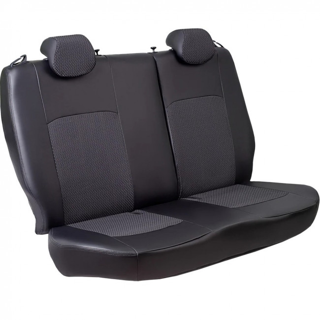 Чехлы на сиденья Hyundai Solaris II "Турин Классик" экокожа/жаккард, черный/вега Чехлы на сиденья Hyundai Solaris II "Турин Классик" экокожа/жаккард, черный/вега